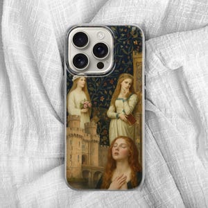 Mittelalterliche Kunst Handyhülle Renaissance Eule Fine art Cover für iPhone 16e 16 Pro Max 15 Plus 14 13 12 11 XS Samsung S25 S24 A56 A55 Pixel 9 8