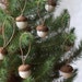 Greenartstudios reviewed Felted Acorn Ornaments  - set of 10 in snow white