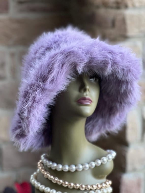 Winter Faux Fur Bucket Hat Faux Fur Warm Fuzzy Fluffy Unisex Accessory Amazon.com: Zando Fuzzy Bucket Hats for Woman & Men - Faux  main image 4