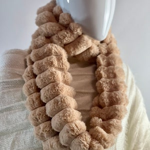 Faux Fur Neck Scarf – Effortless Elegance and Warmth