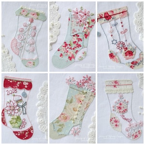 Stitch Applique Christmas Stocking – WondaPop