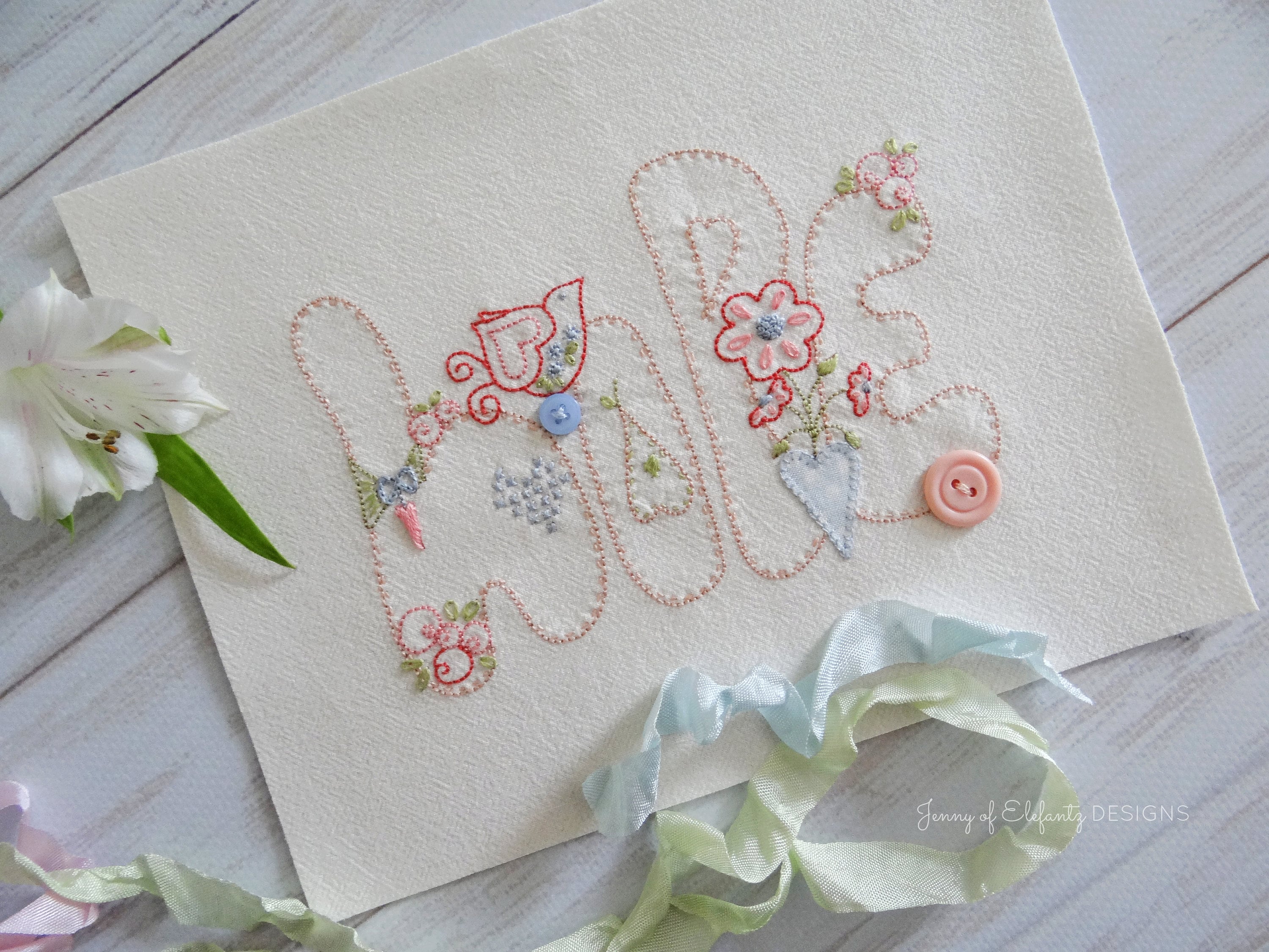 HOPE Embroidery Pattern - Brynn & Co.