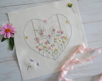 Mothers Love - hand embroidery pattern - digital download