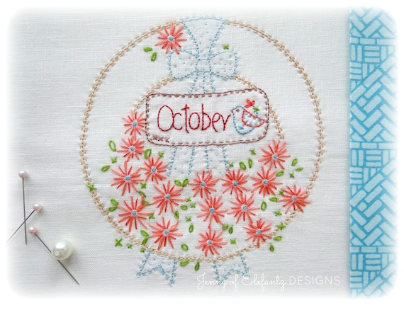 n*a様 TODAY FUL Embroidery Patchwork Trou Flower Patch SAL Blocks 6 & 7 - Stories from the Sewing Room