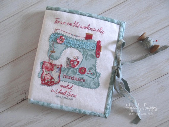 Ephesians 2:10 Hand Embroidery and Sewing Companion pattern (Digital Download)