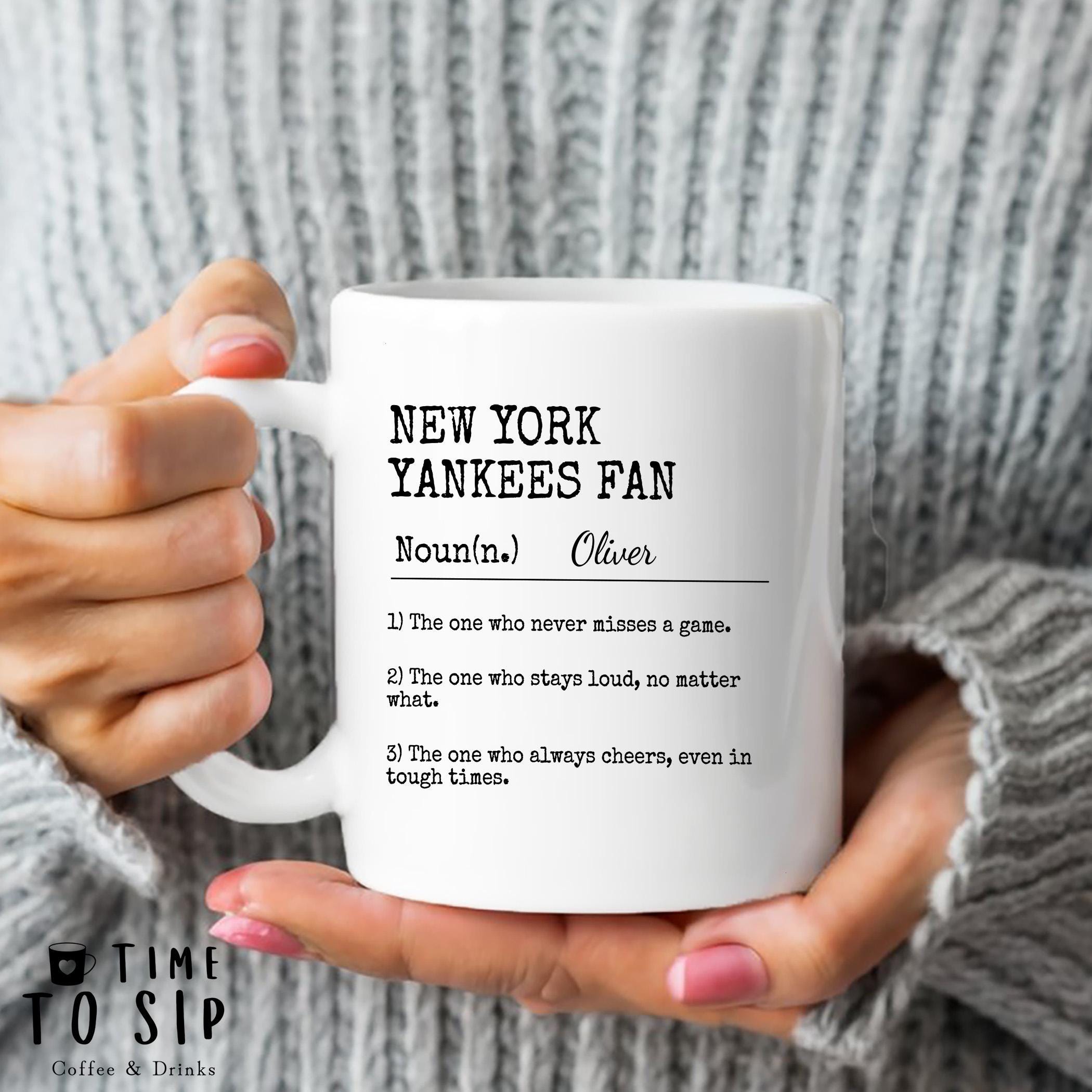 New York Yankees Personalized Fan Mug, New York Yankees Baseball Team Mug,  New York Yankees Coffee Tea Cup, Fathers Day Gift - Etsy