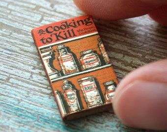 Handmade Miniature Book --- Poisoner's Cookbook