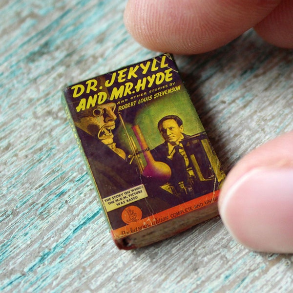 Handmade Miniature Book --- Jekyll and Hyde