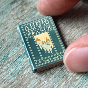 Handmade Miniature Book A Little Tour in France image 1