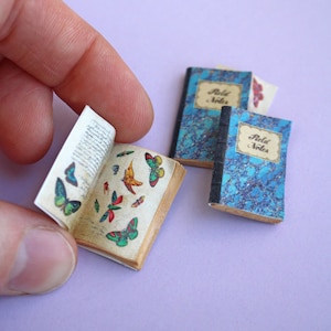 Carnets de croquis papillons miniatures