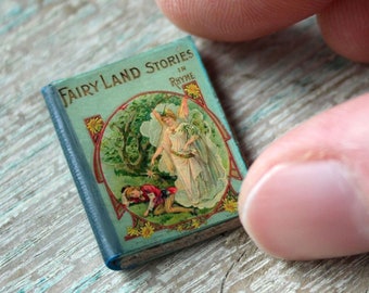 Handmade Miniature Book --- Fairyland Stories