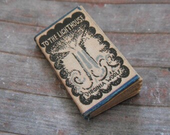 Dollhouse Miniature Book --- To the Lighthouse