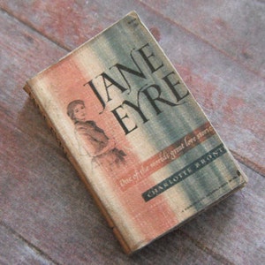 Dollhouse Miniature Book Jane Eyre image 1