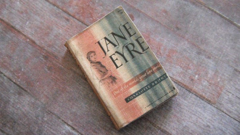 Dollhouse Miniature Book Jane Eyre image 1