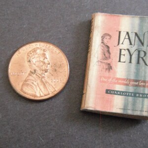 Dollhouse Miniature Book Jane Eyre image 2