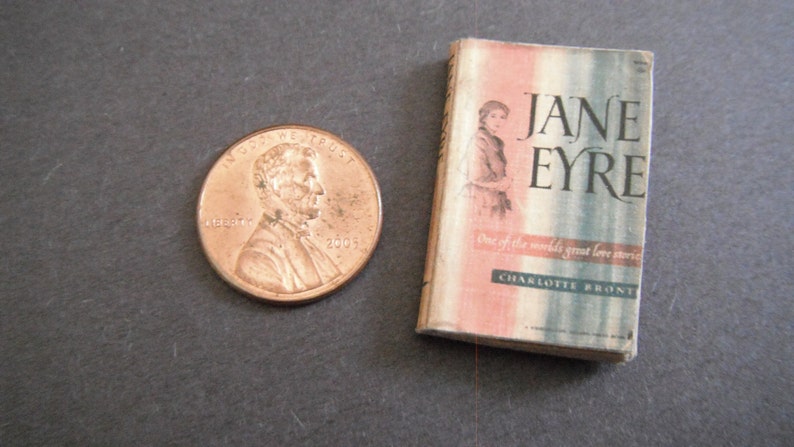 Dollhouse Miniature Book Jane Eyre image 2