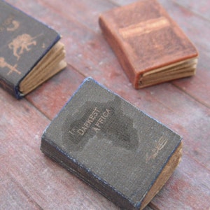 Dollhouse Miniature Dusty Old Books image 1