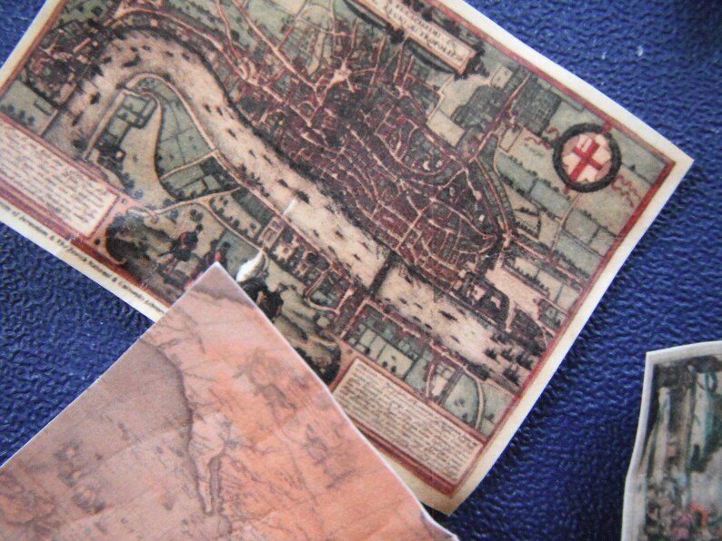 Miniature Antique Maps image 3
