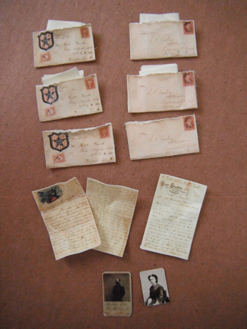 Miniature Civil War Love Letters image 3