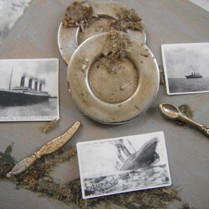 Miniature Titanic Ephemera image 3