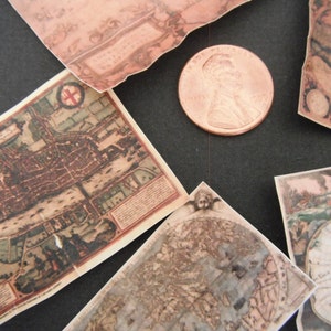 Miniature Antique Maps
