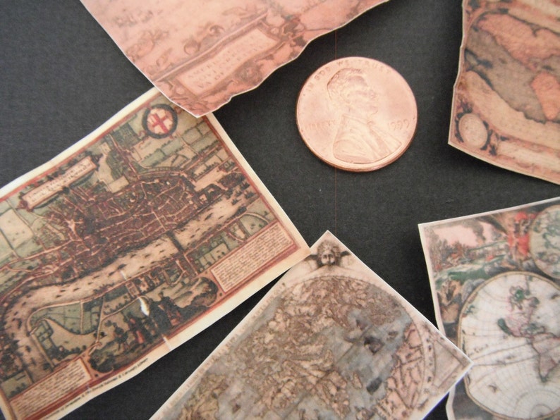 Miniature Antique Maps image 1