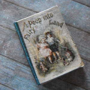 Dollhouse Miniature Book Peep into Fairyland image 1