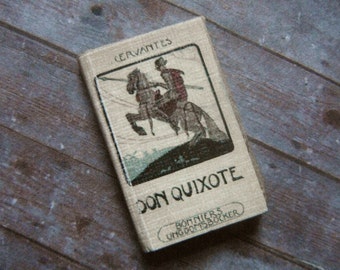 Dollhouse Miniature Book --- Don Quixote