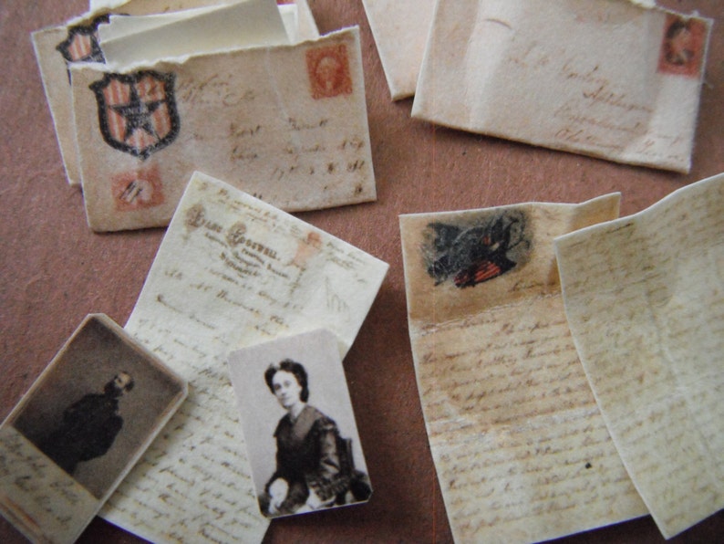 Miniature Civil War Love Letters image 1