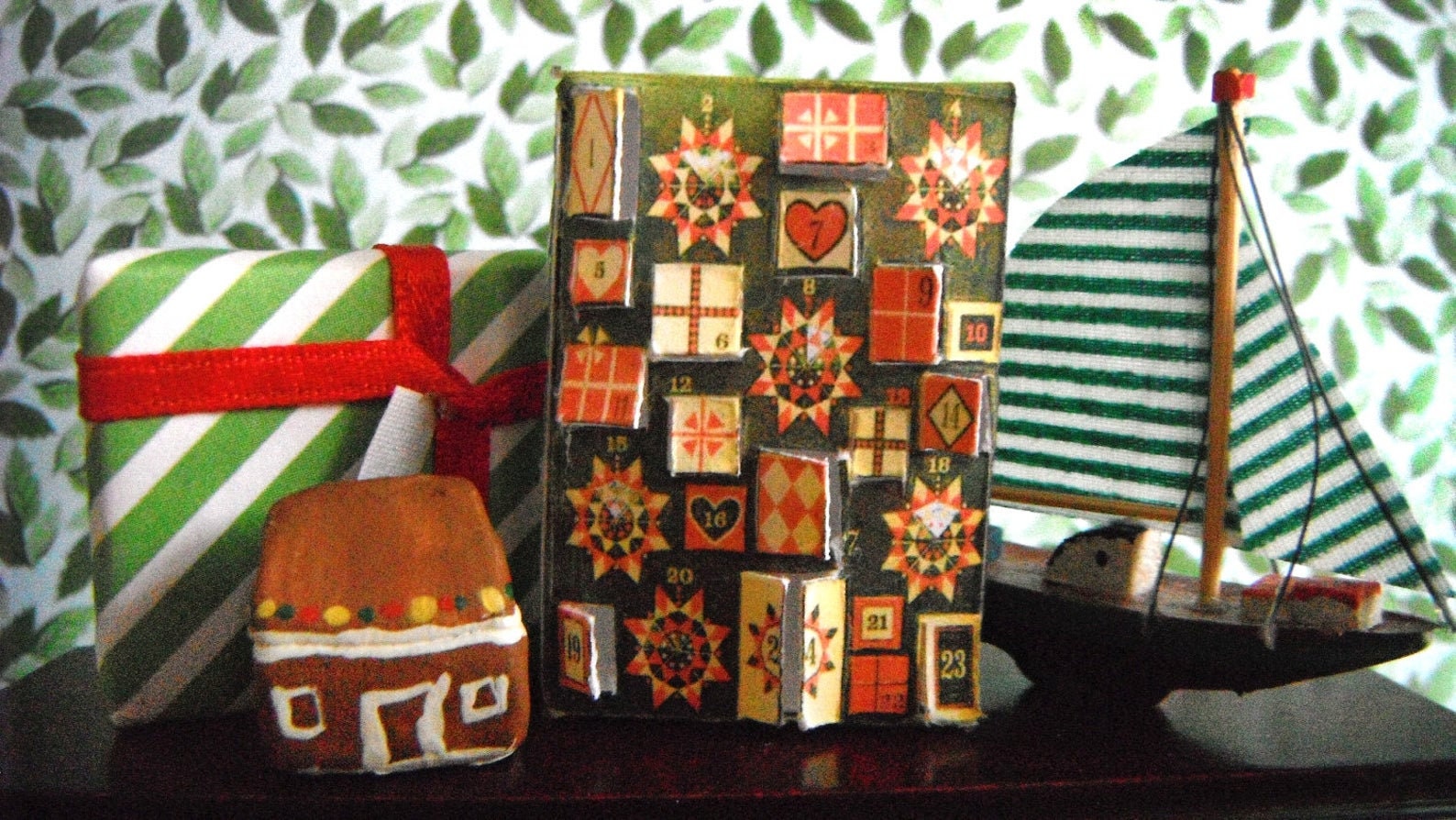 Miniature Advent Calendar Dollhouse Digital Download DIY Etsy