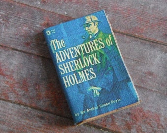 Dollhouse Miniature Book --- The Adventures of Sherlock Holmes