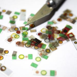 Miniature Microscope Slides set of 9 image 4