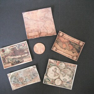 Miniature Antique Maps image 4