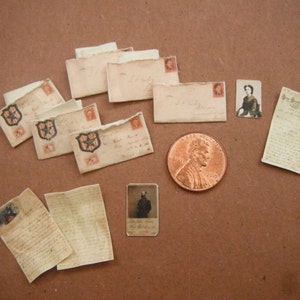 Miniature Civil War Love Letters image 5