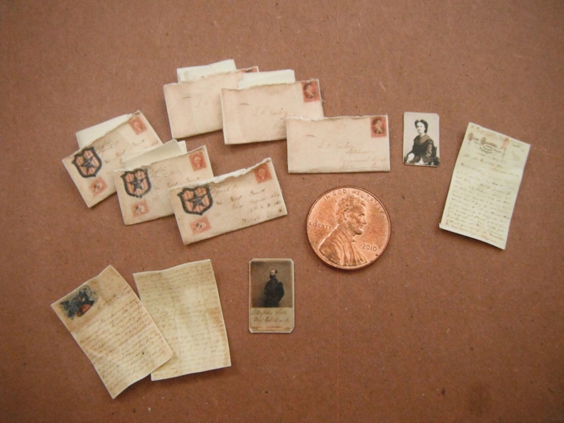 Miniature Civil War Love Letters image 5