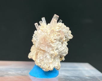 Natural Tourmaline Crystal: Green Quartz Stone from Afghanistan