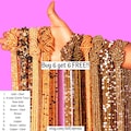 EARTH TONE Tie On Waist Beads, Tie On Waist Beads, Thread Tie On Waist Beads, Waist Beads For Weight Loss, African Waist Beads, Tie Ons