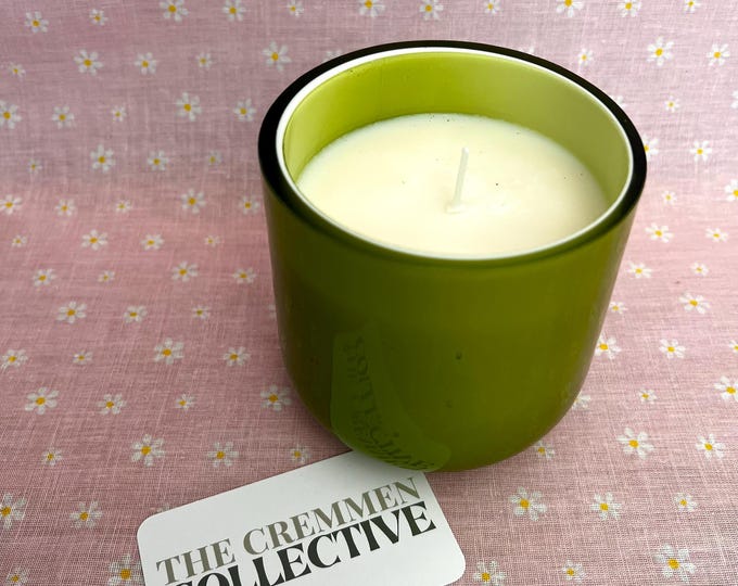 Fresh Cut Flowers Candle | Handcrafted + Upcycled | Sustainable + Unique
