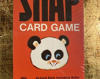 Vintage SNAP Card Game NEW & SEALED Whitman Kids Toys Western Publishing playing