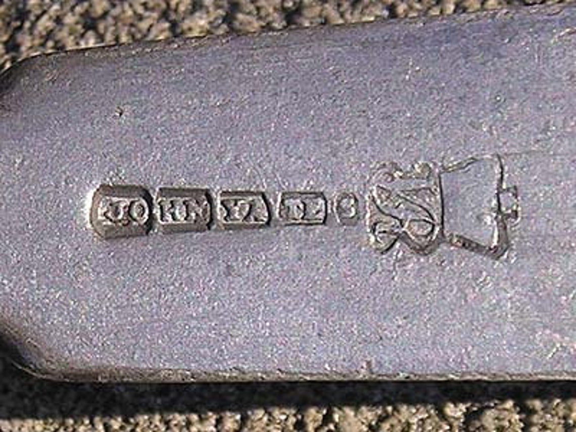 Antique John Yates Large Pewter Ladle English 1800's Etsy