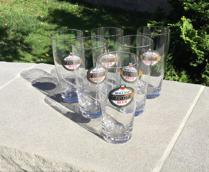 Wylre Holland Brand Beer Glasses U Pick Quantity 8 Oz Etsy