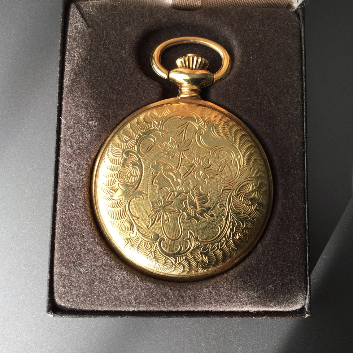 André Phillipe Pocket Watch Huntercase Ornate Engraved with Etsy