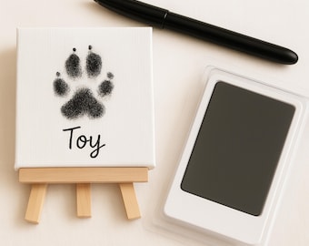 Inkless Pet Paw Print Kit, Dog & Cat Keepsake, Memorial Gift