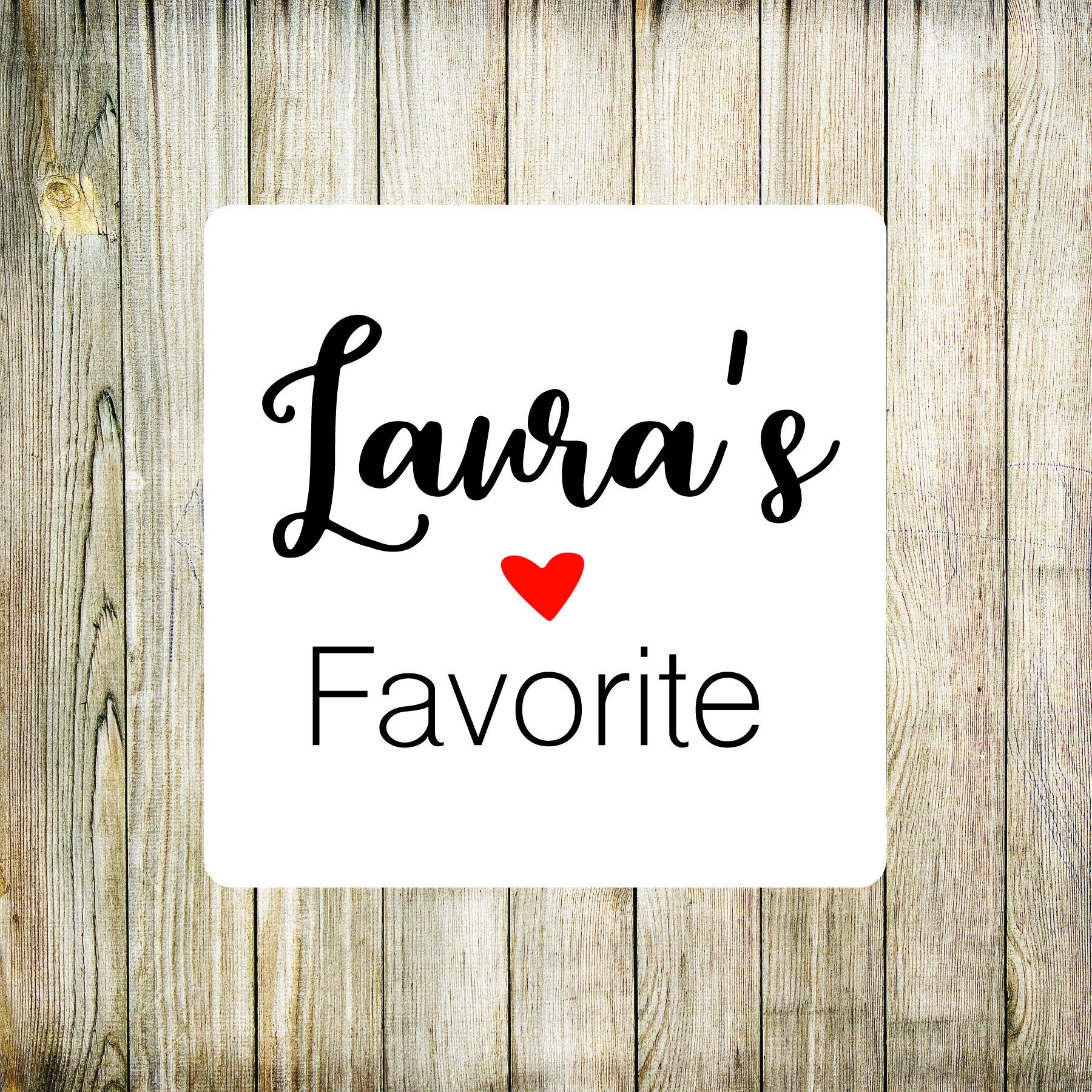 Wedding Favor Labels Personalized Favorite Set of 20 | Etsy