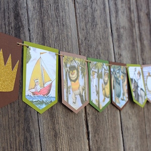 Wild Thing Party decorations, Wild Things Banner