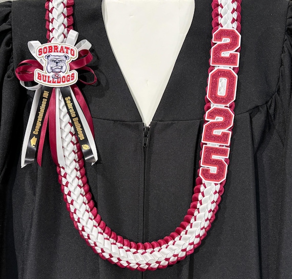 Custom Graduation Lei – School Logo & Colors, Class of 2026