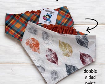Pañuelo reversible para perros - Sin nudos - Fácil de poner y quitar