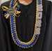 Graduation Leis - Double Braided Ribbon Lei - Class of 2023 - Customized to your school colors - Satin ribbon leis - Graduate Gifts 