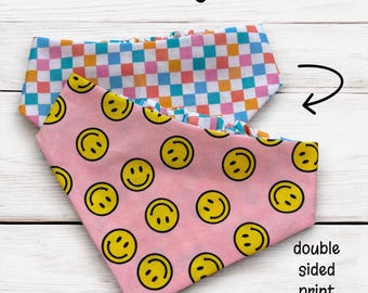Pañuelo reversible para perros - Sin nudos - Fácil de poner y quitar