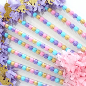 Unicorn Candy Favors - Set of 10 - Unicorns and Rainbows, Party Favors, Birthday Favors, Candy tubes